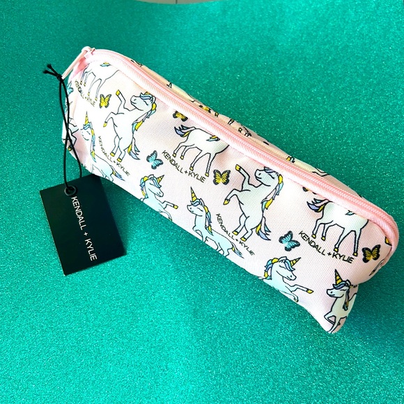 Kendall + Kylie Makeup Pouch Cosmetic Bag Multi Purpose Pouch - Picture 1 of 5